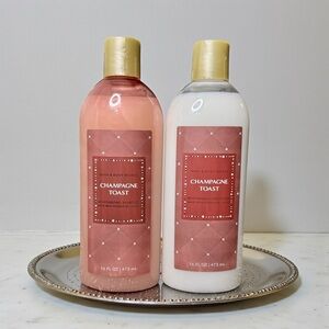 Body & Body Work Champagne Toast Shampoo & Conditioner Set NWT